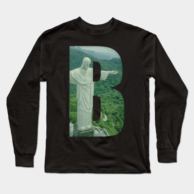 Brazil Long Sleeve T-Shirt by fromherotozero